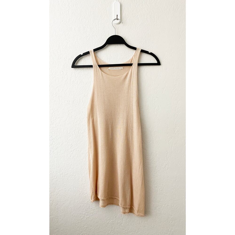 Lauren Manoogian Beige Tank Top